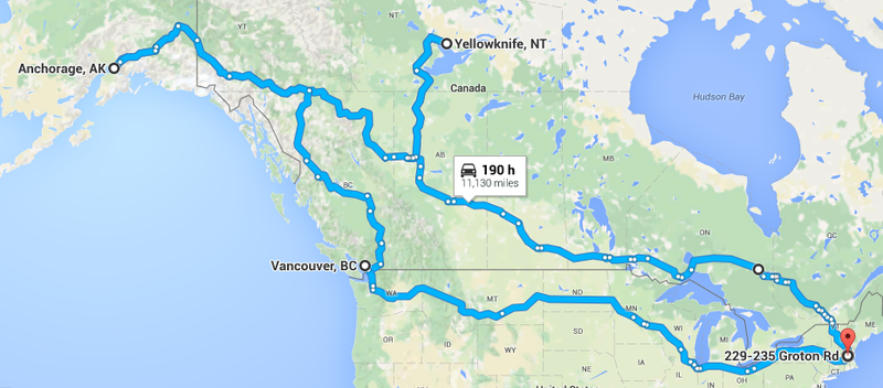 Illustration for article titled Am I crazy (Road Trip Plan)